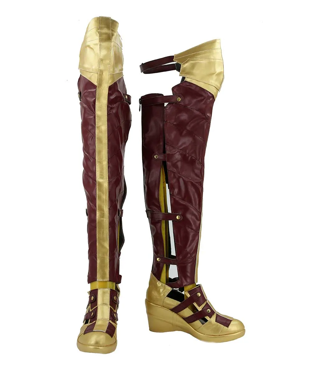 

Wonder Woman Batman v Superman:Dawn of Justice Cosplay Shoes Boots