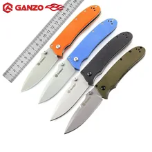 Ganzo G704 F704 440C Лезвие Складной нож G10 ручка охотничий Carambit выживания тактическая утилита бушкрафт карманные военные ножи