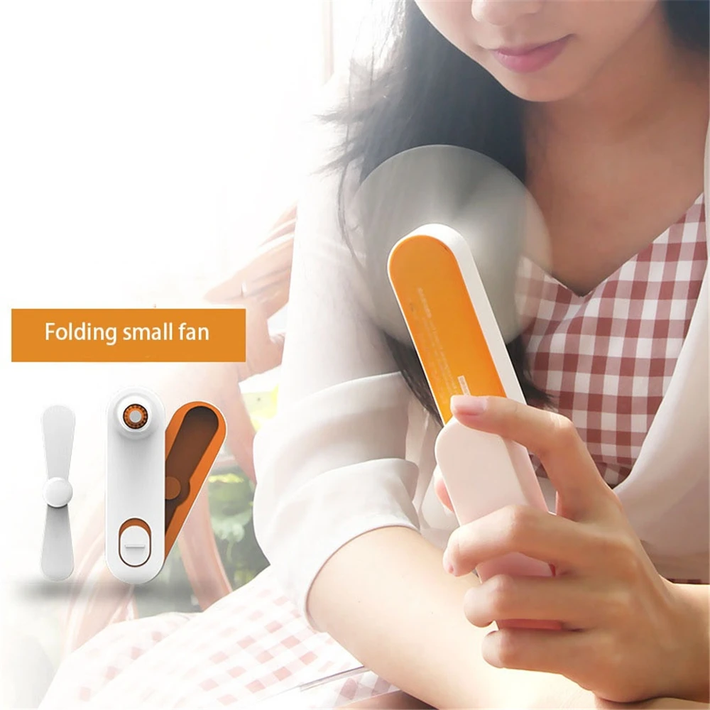 Mini USB Charging Folding Portable Fan