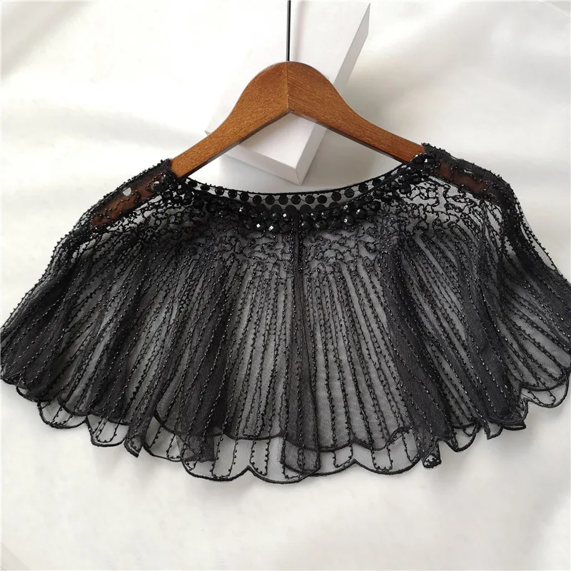Kaufen Frauen Abend Party Capelet Diamant Perlen Deco Paisley 1920 s Schal Flapper Vintage Abdeckung up Verhindern, Aalen Sich in Kap schwarz Rot