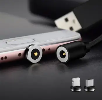 

3 in 1 magnetic type cellphone data line TYPE-C mobile phone charging cable