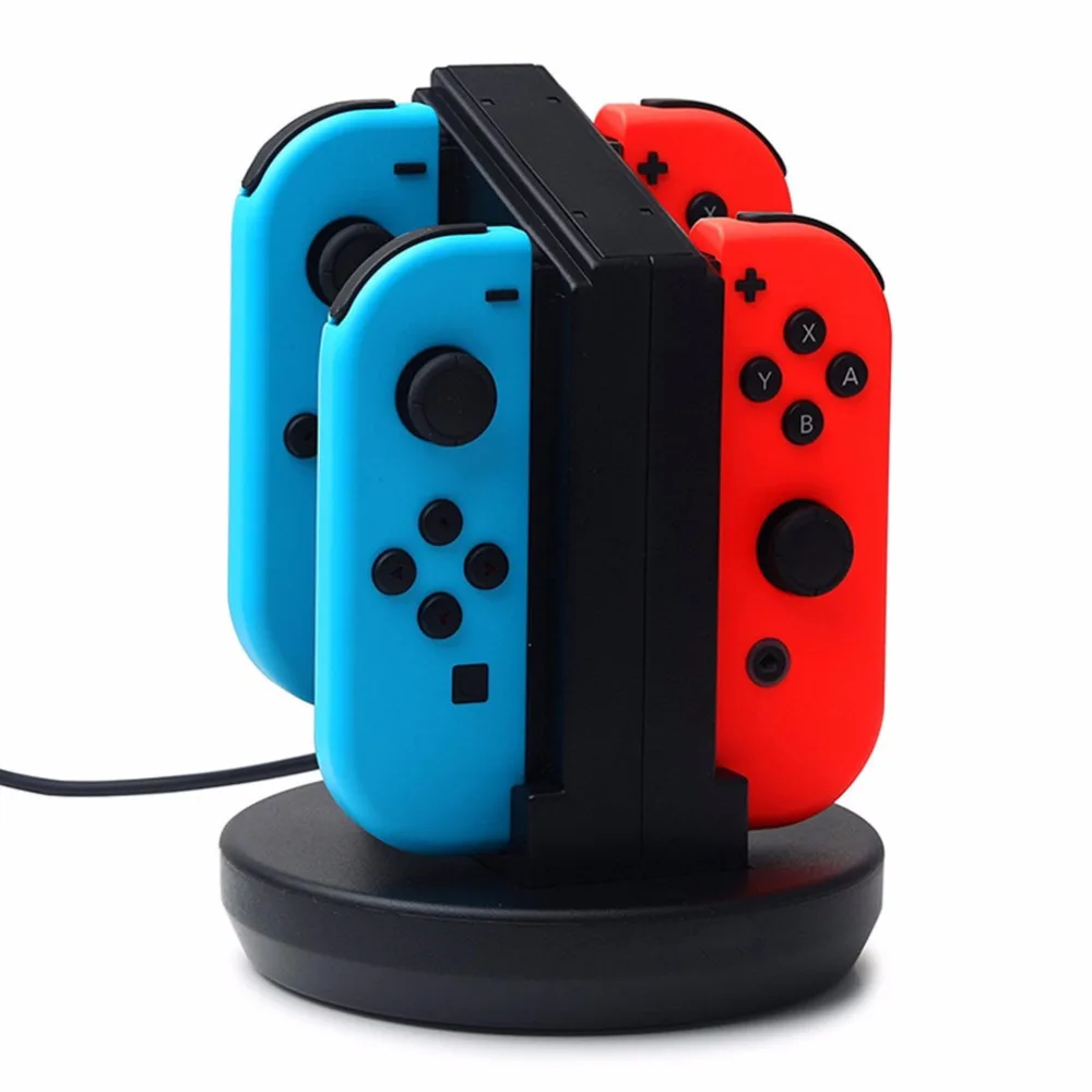 For Nintendo Switch Joy Con Charging Dock Game Controllers Charger Stand Station 239597in