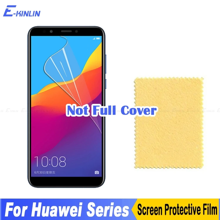 

HD Clear Transparent Front Screen Protector Display Protective Film For HuaWei Honor View 10 9 Lite Magic 2 7S 7A 7C Pro