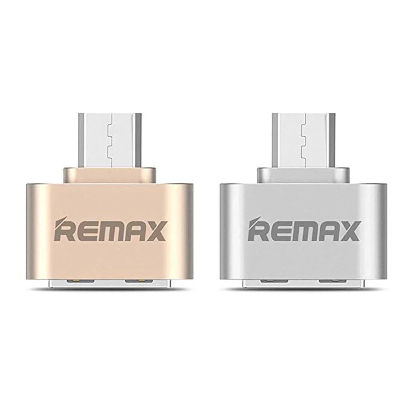 REMAX Micro USB OTG адаптер USB 2,0 к micro USB адаптер для передачи данных конвертер для флеш-накопителя быстрое зарядное устройство для samsung Xiaomi LG