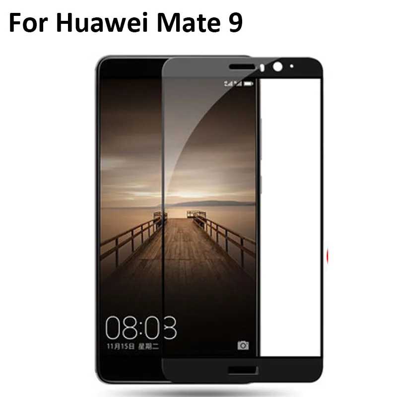 Полное покрытие закаленное стекло для Huawei Mate9 Защитная пленка экрана Mate 9 MHA-AL00 |