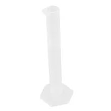 SOSW-Laboratory Hex Base 10mL Liquid Measurement Plastic Graduated Cylinder