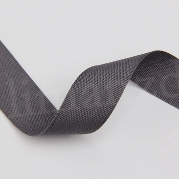 

dark grey 20mm cheap price polyester ribbon liman factory hot sale nylon ribbon /polyester ribbon strap 3/4" high quality grey