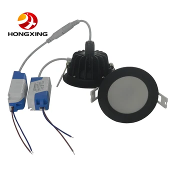 

watertight light 9w 10w 12w 15w water-resistance IP65 dimmable led round downlight