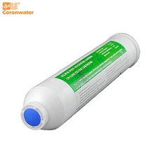Silver impregnated Coconut Activated Carbon Post Inline GAC Water Filter Cartridge ICS-101