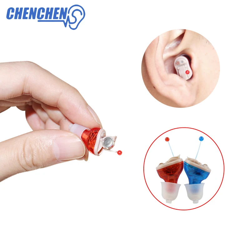 Hearing Aid CIC Mini Hearing Aids 901A Invisible Hear Clear for the Elderly Deaf hearing loss Ear Care Tools Drop Shipping