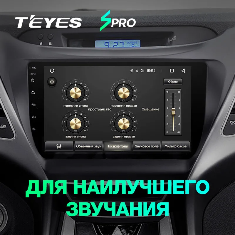 Best TEYES SPRO Car Radio Multimedia no 2 din android Video Player Navigation GPS For Hyundai Elantra MD 2011-2015 3