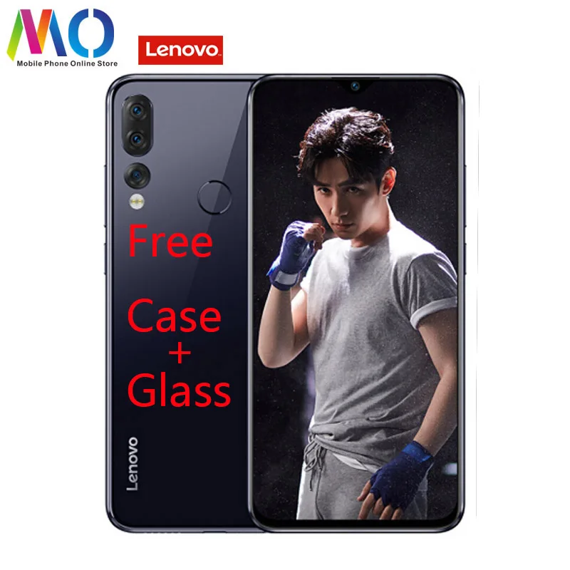 Original Lenovo Z5S teléfono celular 6 GB 128 GB gota de agua pantalla Android 9,0 L78071 Octa-core Snapdragon 710 4G FDD LTE B20 banda 6,3″