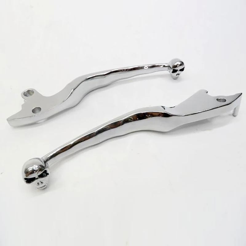 

Motorcycle Chrome Skull Clutch Brake Levers Shifter Lever For Suzuki Boulevard S50 S83 C90 Intruder 800 1400 1500 1990-2007 2006