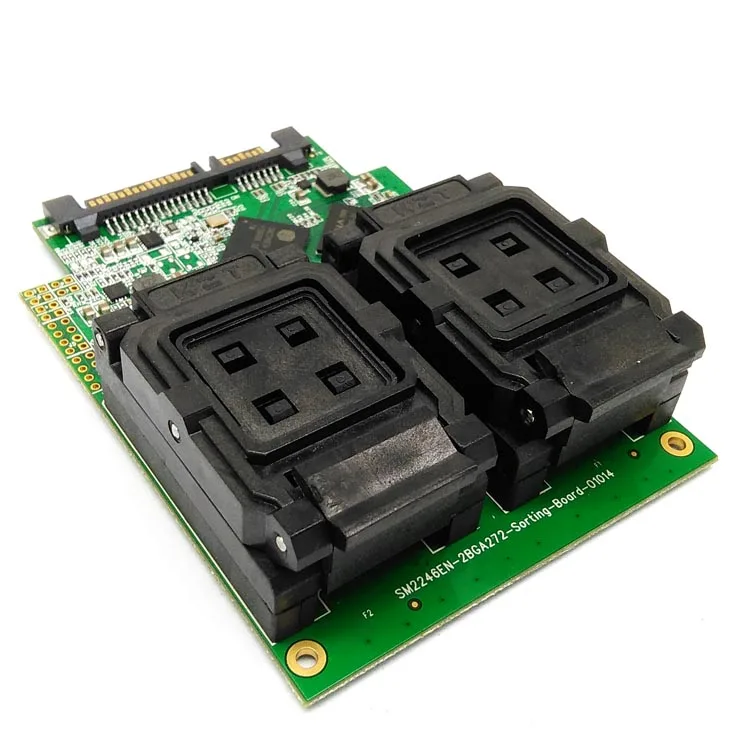  BGA272 Testvorrichtung SSD-Test Lösung SM2246EN Zwei In Einem Test Board Für Smartphone Datum Recov