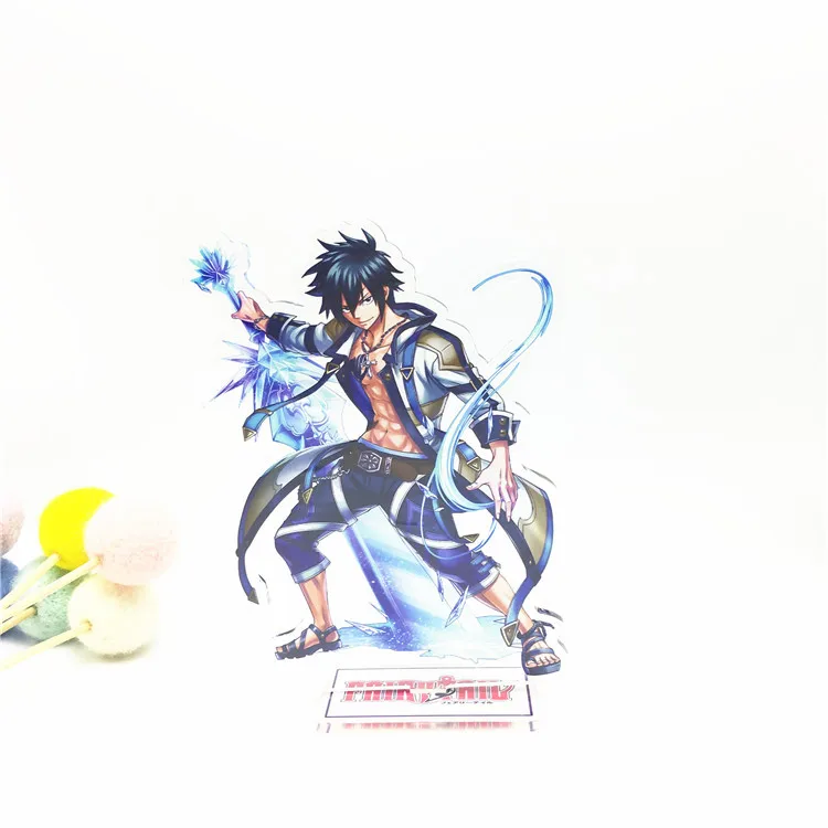 Anime Fairy Tail Acrylic Stand Model Toys two-sided Action Figure Pendant toy gift