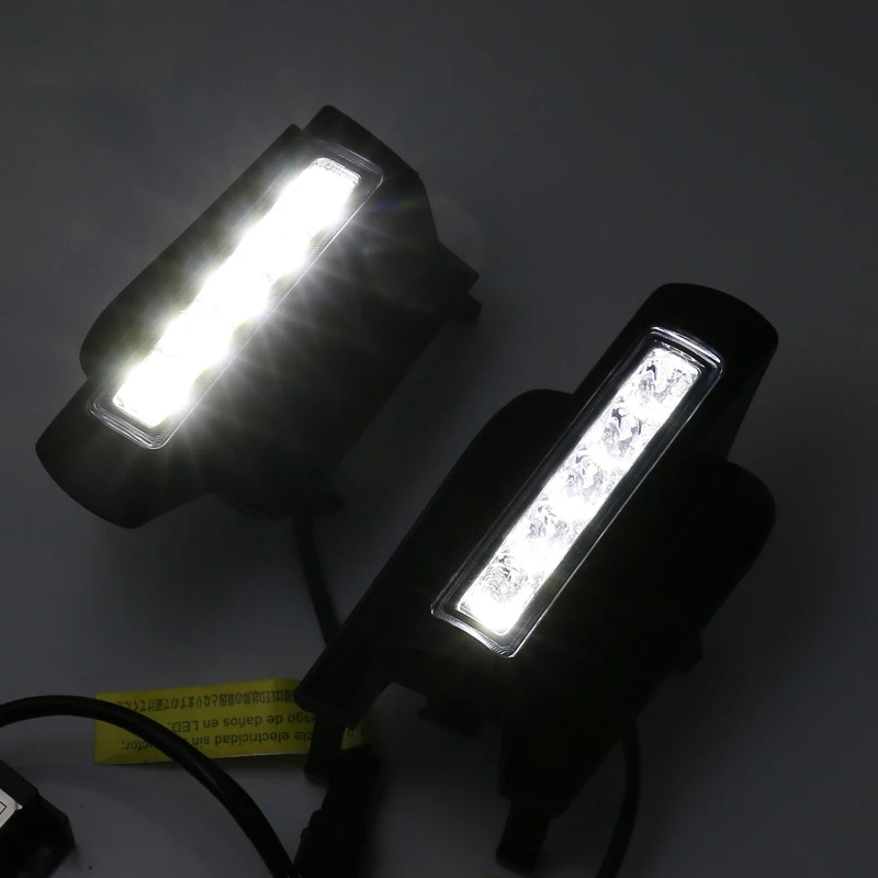 E4 Mark Led Drl для To-yota Land Cruiser Prado 120 Grj120 Trj120 Fj120 2003~ 2009 дневной ходовой светильник, аксессуары для противотуманных фар