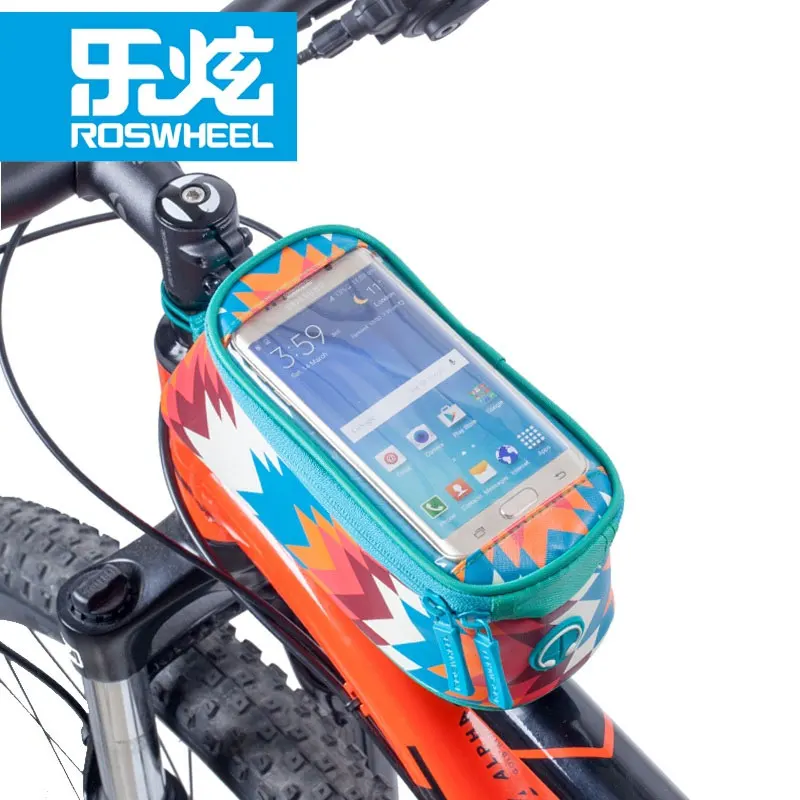 Сумка для смартфона ROSWHEEL 5 0 дюйма сумка на руль горного велосипеда дорожный