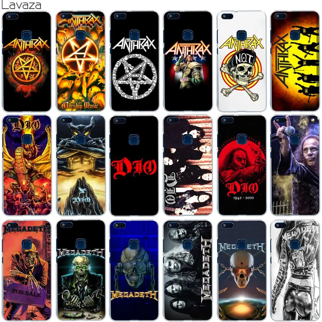 

Lavaza Anthrax Dio Rock Band Case for Huawei P20 P10 lite Mate 10 lite Pro