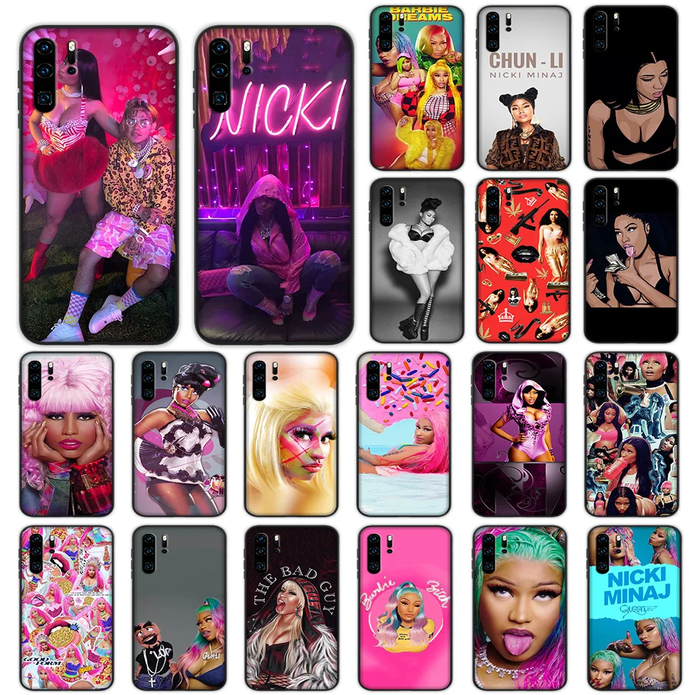 

Nicki Minaj Soft Case for Huawei P30 P20 P10 Lite Pro P Smart 2019 Cover