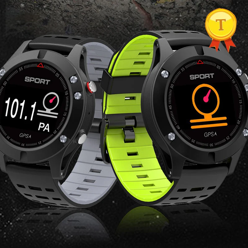 2018 New OLED Color Screen GPS Smart Band Altitude Meter Thermometer