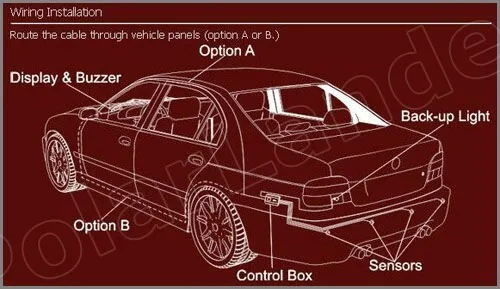 Парктроник 8 сенсор s автомобильный парковочный датчик обратный радар система 44 цвета для опции без дисплея монитор