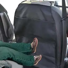 Универсальный автомобиль, сиденье Черная защитная крышка для детей, коврик для детей, сохраняющий чистоту, водонепроницаемый, универсальный защитный чехол для автомобильного сиденья