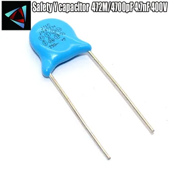 

20PCS 472M/4700pF 4.7nF 400VSafety Y capacitor