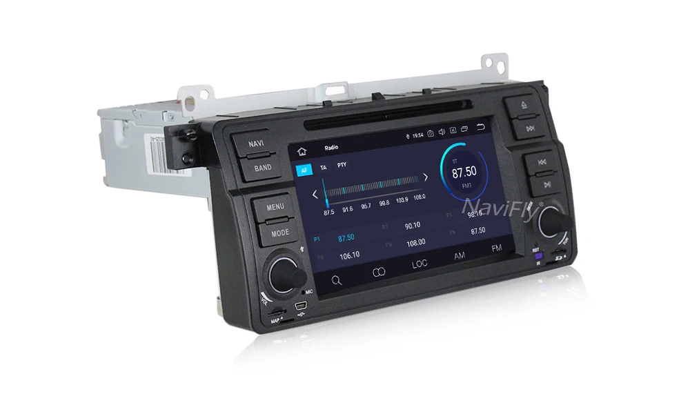 Top NaviFly Android 9.0 IPS DSP car gps radio multimedia player for BMW E46 M3  Auto dvd stroeo Audio 4 cores A35 WIFI BT CANBUS 13