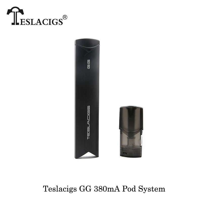Электронные сигареты Teslacigs Tesla GG 380mA Pod система 2 мл емкость встроенный аккумулятор