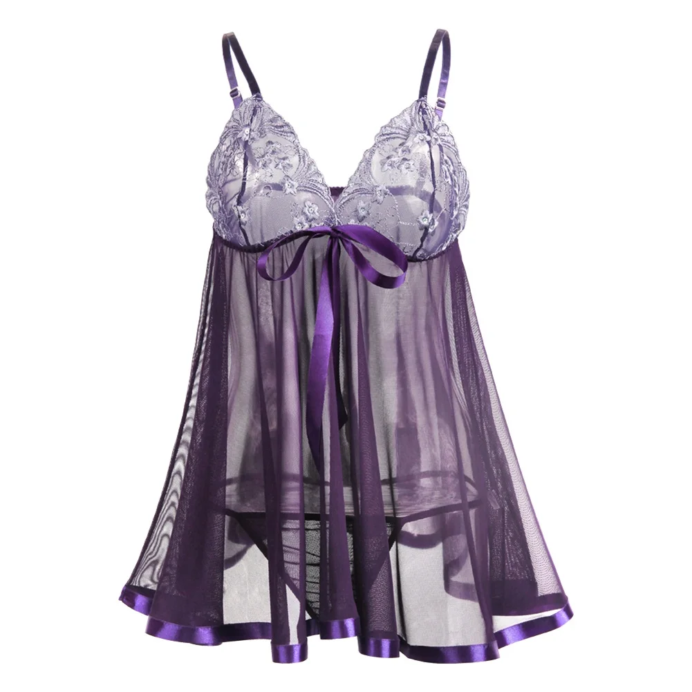 Sexy Women Lngere Teddy Babydoll Underwear Sleepwear Nghtgown Slp
