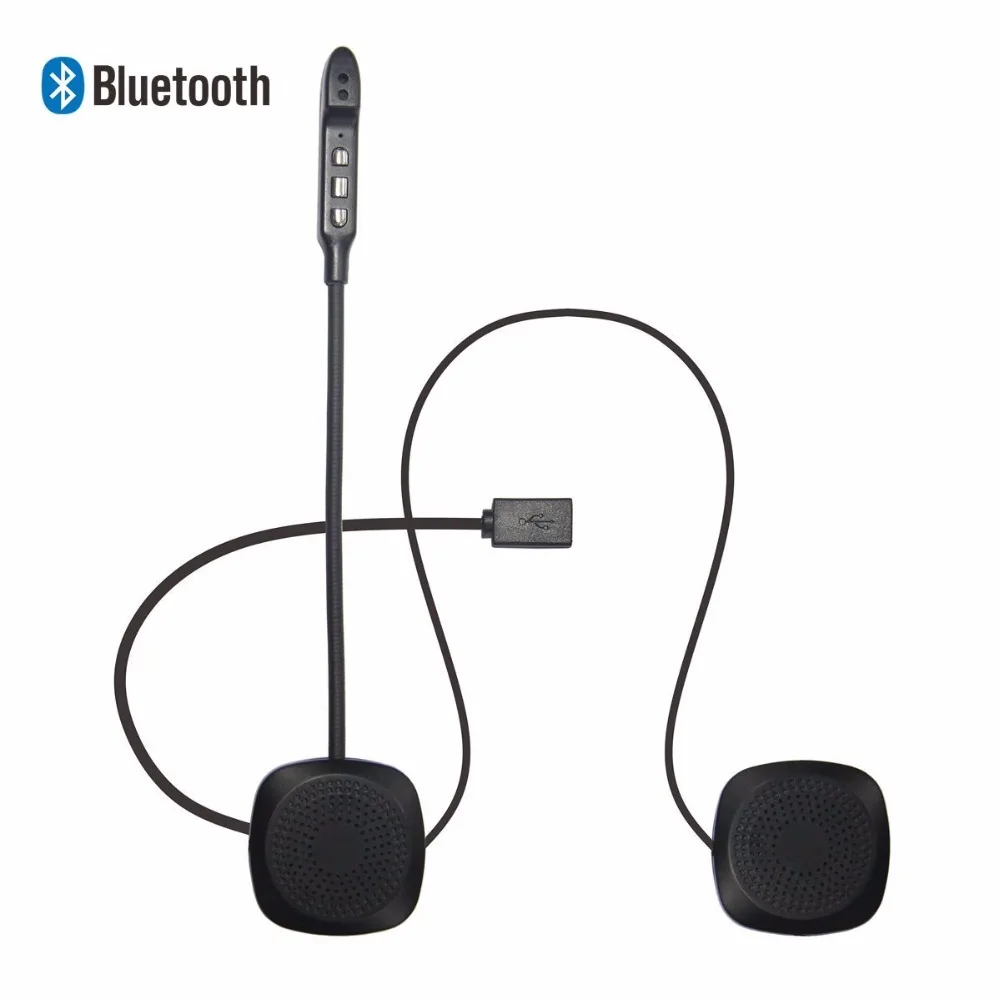Беспроводная гарнитура SAIEOSYU для шлема Bluetooth совместима с большинством