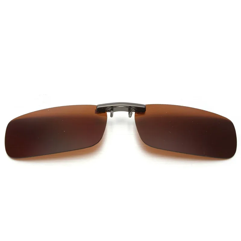 Высокое качество унисекс Поляризованные клип на солнцезащитные очки вождения ночного видения объектив Анти-UVA Анти-UVB Велоспорт езда солнцезащитные очки клип