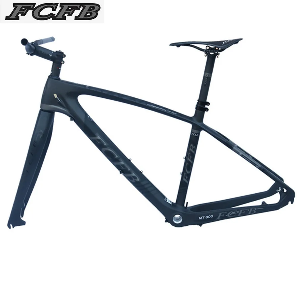 

2017 FCFB mtb frame mtb bike frame carbon mountain carbon frame 29er*15.5" 17/19inch carbon handlebar seatpost stem saddle
