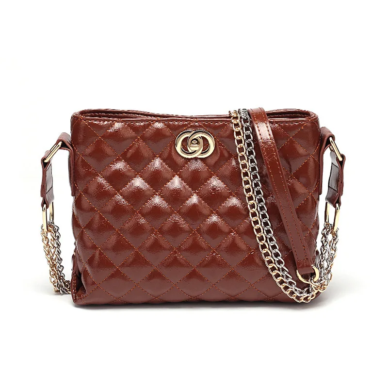 

high quality PU leather shoulder bag CHISPAULO brand messenger bag 2019 handbag women beautiful Diamond Lattice bolsa feminina