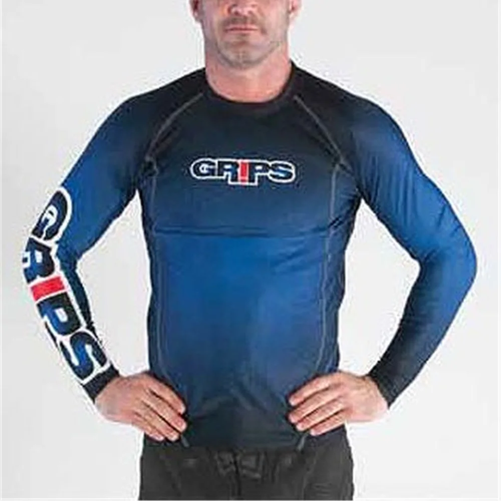 2019 MMA Футболка мужская BJJ Rashguard Jiu Jitsu NO GI Muay Thai боевые искусства ушу спортивные