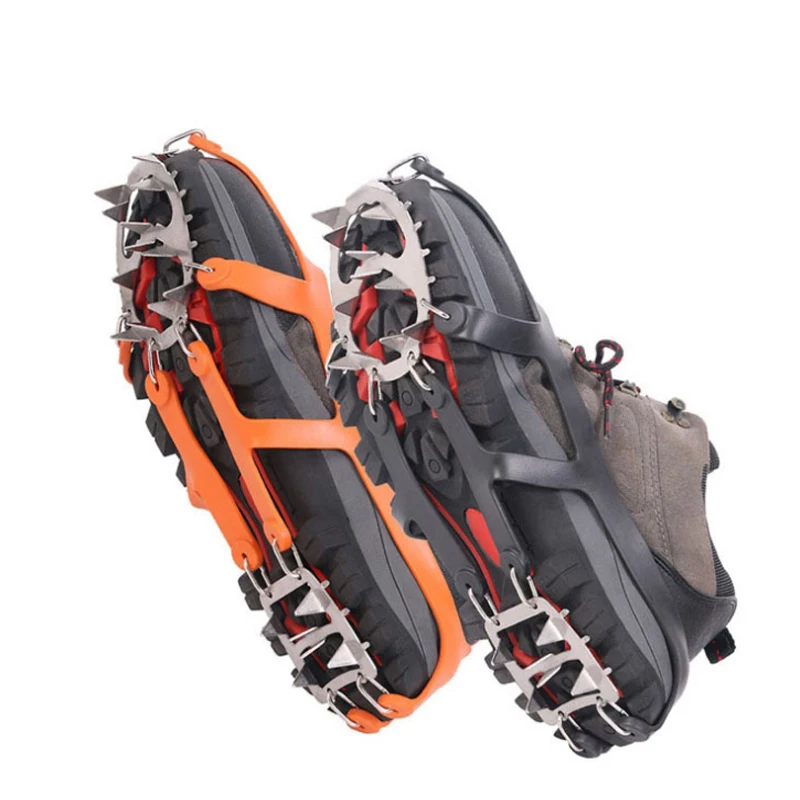 new Anti Slip Climbing Snow Spikes Crampons Cleats Chain Claws Grips