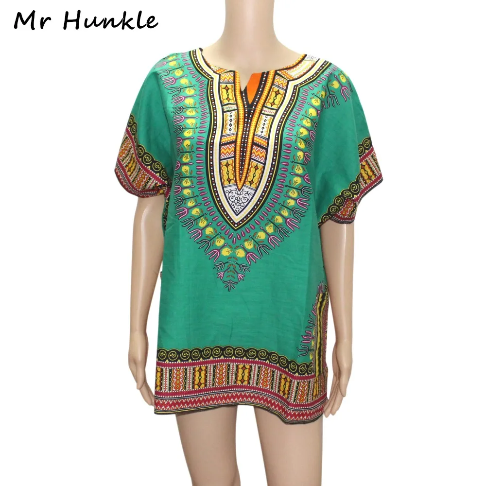 

Mr Hunkle Dashiki Dress Fashion African Print Traditional African Clothing Summer African Dresses for women Bazin Riche MH0041