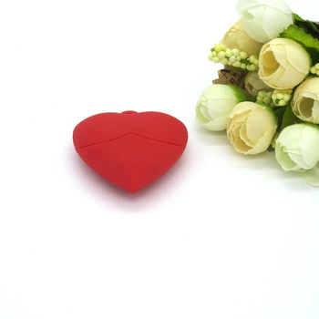 

Cute USB Flash Drive Red Heart 64GB Pen Drive 4GB 8GB 16GB 32GB Flash Cards Pen Drive U Disk Gift of Love Valentine Hot for Girl