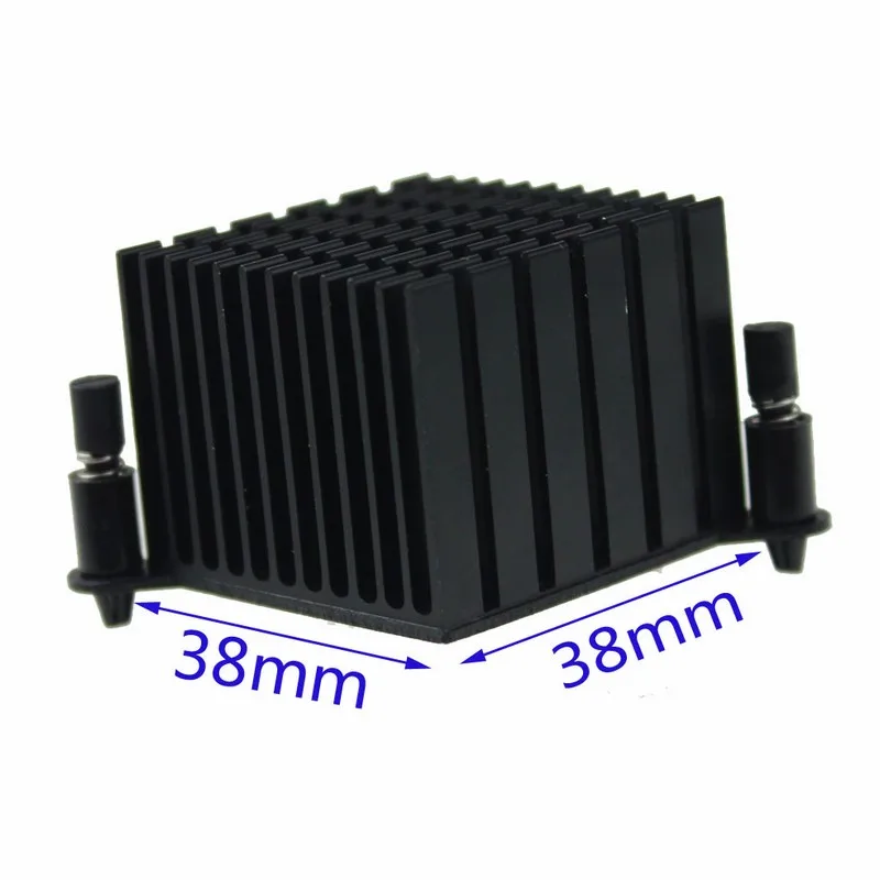 Dissipador de Calor para Computador pc 20 Tamanhos 38x38x30 mm Alumínio Faça Você Mesmo Ponte do Sul Northbridge Grades de - Imagem 5