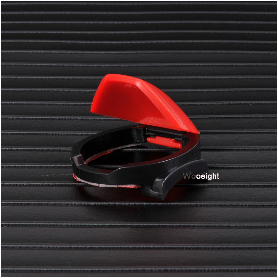 ABS Car Accessories Interior Engine Start Stop Key Button Switch Decoration Cover Stickers For Ford Mustang 2015 Up (1)