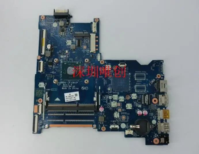 

815249-501 815249-001 Laptop motherboard For 15-AC N3150 CPU ABQ52 LA-C811P Mainboard works