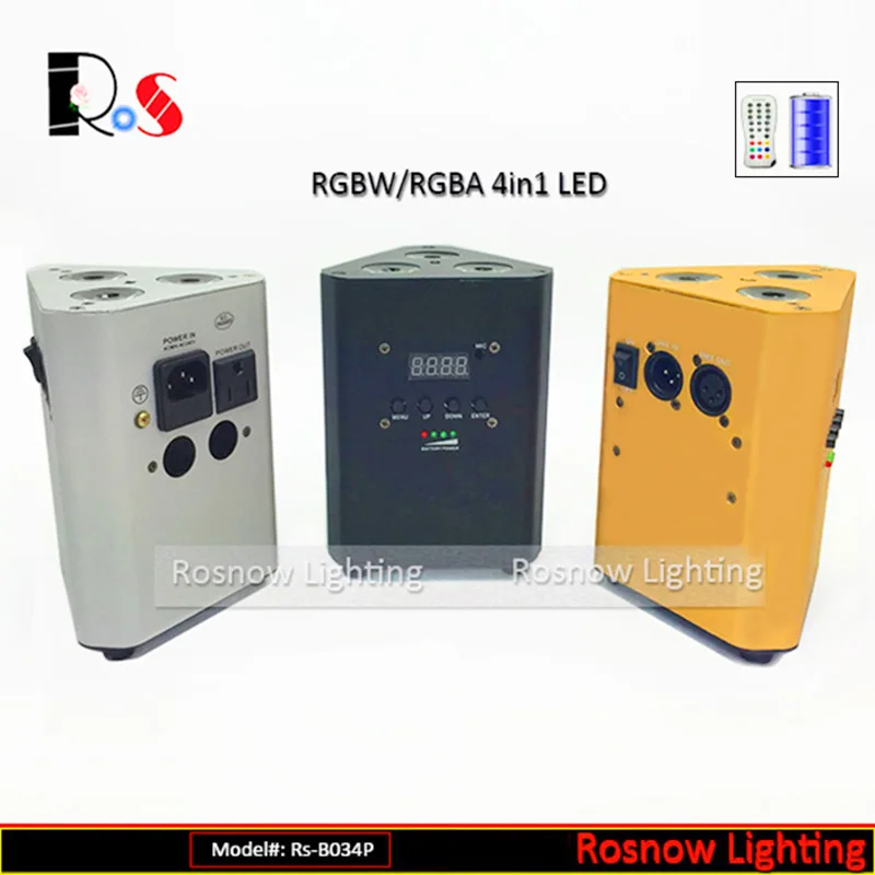 36 шт./лот батарея беспроводной светодиод Клин DMX par/кронштейн для светодиода uplight