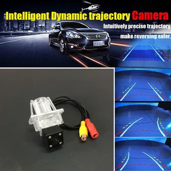 

HD CCD Night Vision Car Intelligent Reverse Trajectory Track Rear View Camera For Mercedes Benz C180 C200 C280 C300 C350 C63 AMG