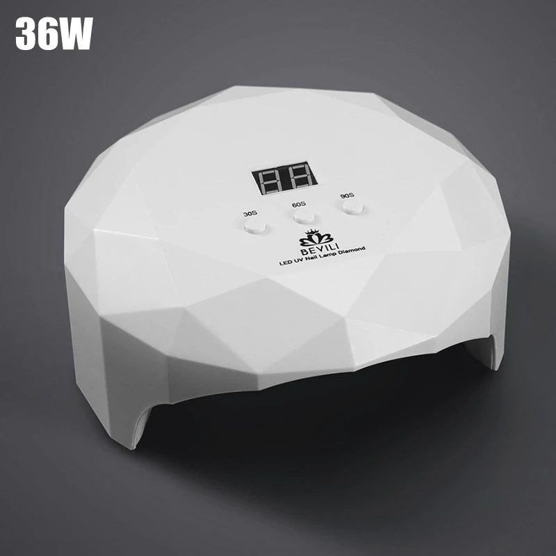 36 Вт УФ светодиодная лампа Сушилка для ногтей для всех типов гель 60 s/120 s таймер USB разъем лампа для ногтей интеллектуальная светодиодная УФ лампа для ногтей машина для отверждения