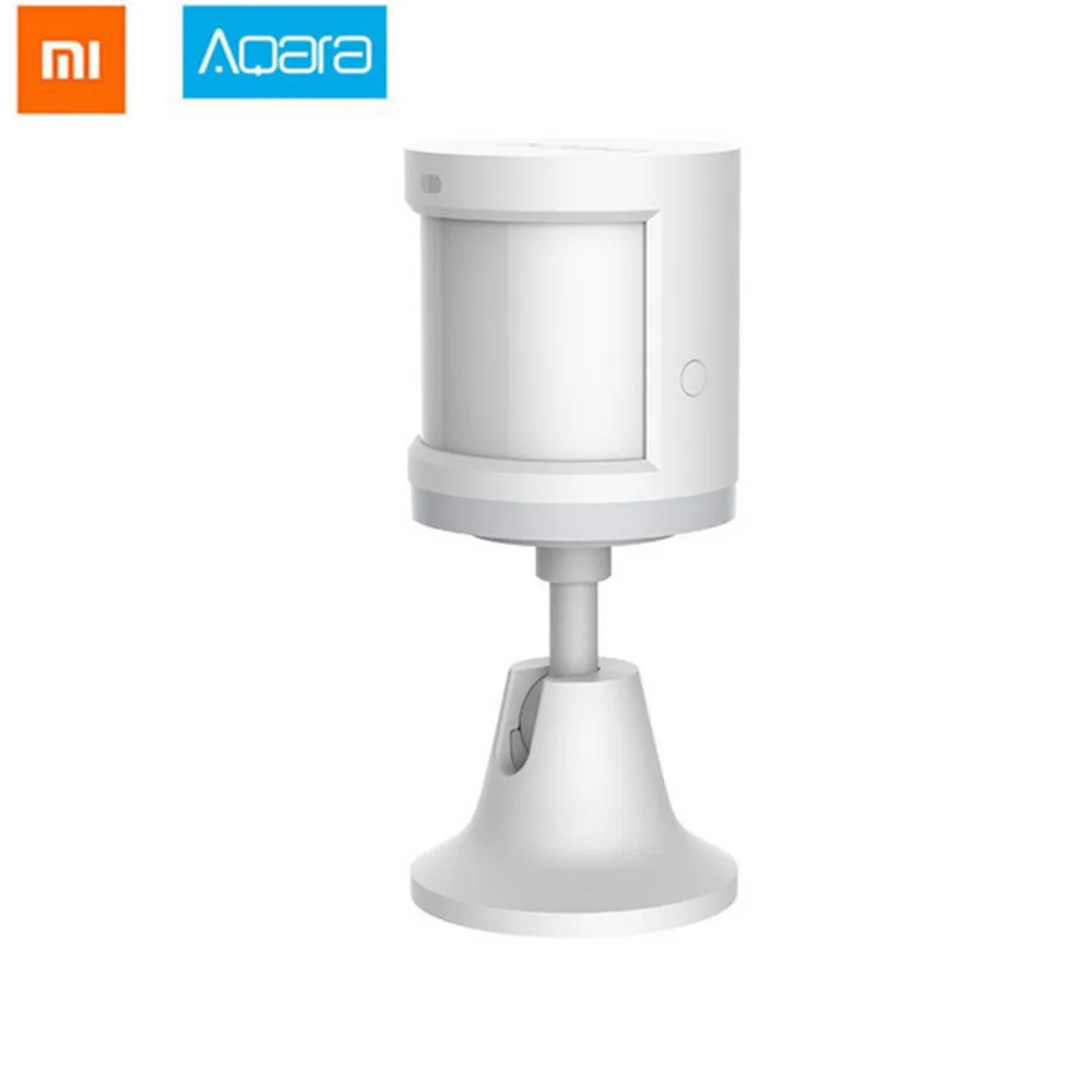 

New Updated Xiaomi Aqara Body Motion Sensor Light Intensity Sensors Zigbee Connection Mihome for iphone Samsung Mihome APP
