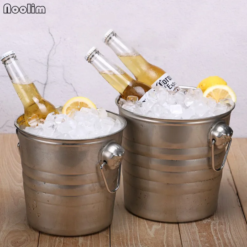 Buy NOOLIM 3/5L Stainless Steel Bar Ice Bucket Two