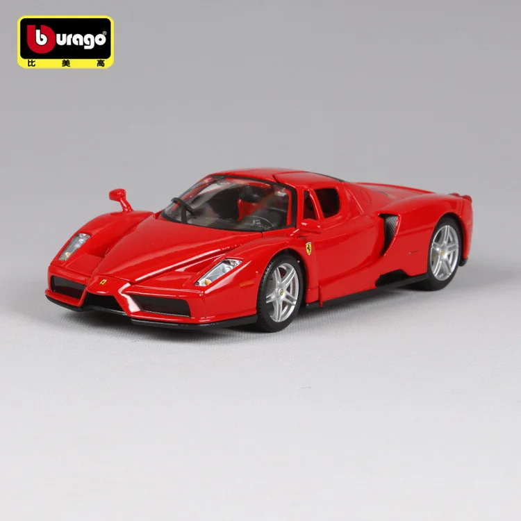 1:24 имитация металла модель гоночной машины игрушка для Ferrar Enzo с рулевым колесом управления переднее колесо рулевого управления с оригинальной коробкой