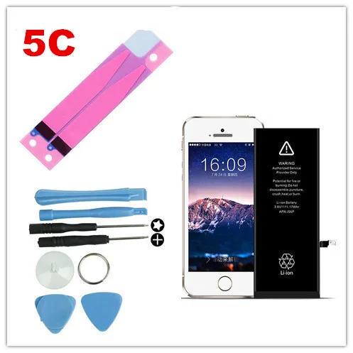 

OEM Phone Battery For iphone 5C Real Capacity 1510mAh With Machine Tools Kit