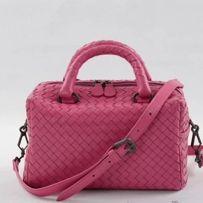 Сумка bolsa feminina, фирменная новинка, модная женская сумка-тоут с подушкой, сумка, высокое качество, овчина, тканые сумки через плечо - Цвет: peach blossom