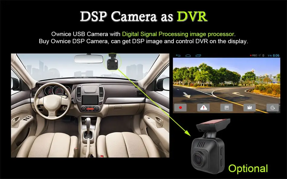 Perfect Ownice 4G SIM LTE 4 Core 1024*600 Android 6.0 Car DVD Player for Mercedes R Class W251 R280 R300 R320 R350 R500 with Radio GPS 15